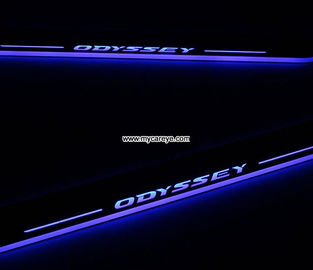 Honda Odyssey LED lights Moving Door Scuff car Sill Plate Side Step Pedal supplier