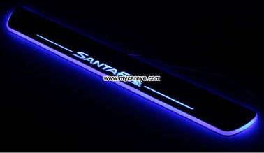 Hyundai SantaFe IX45 LED light car door sill scuff plate China wholesale supplier