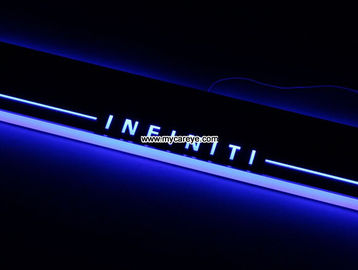 Infiniti FX35 FX37 FX30 FX50 Led Moving Door sill Scuff Welcome Pedal Lights supplier