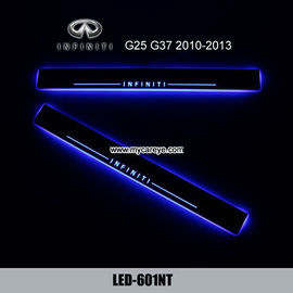 Infiniti FX35 FX37 FX30 FX50 Led Moving Door sill Scuff Welcome Pedal Lights supplier