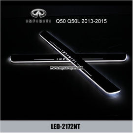 Sell Infiniti Q50 Q50L car moving floor lights LED door scuff plate light supplier