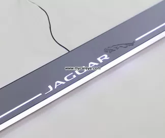 Jaguar XF LED lights side step car door sill led light pedal scuff supplier