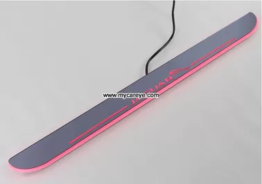 Jaguar XF LED lights side step car door sill led light pedal scuff supplier