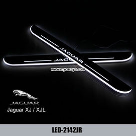 Jaguar XJ LED LED DOOR SCUFF Sill Plate Side Step Pedal Lights supplier