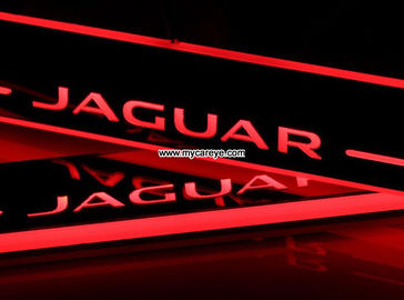 Jaguar XJ LED LED DOOR SCUFF Sill Plate Side Step Pedal Lights supplier