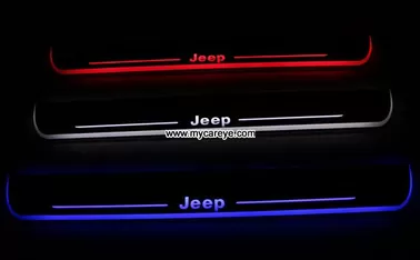 Jeep Grand Cherokee Scuff Plate LED Light Bar Car Door Scuff Plate supplier