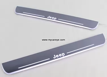 Jeep Grand Cherokee Scuff Plate LED Light Bar Car Door Scuff Plate supplier