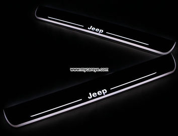 Jeep Grand Cherokee Scuff Plate LED Light Bar Car Door Scuff Plate supplier