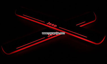 Jeep Grand Cherokee Scuff Plate LED Light Bar Car Door Scuff Plate supplier