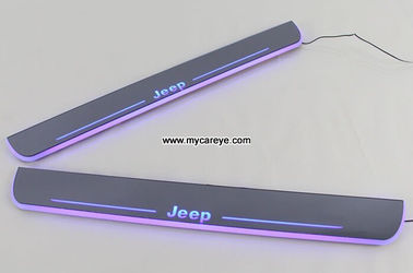 Jeep Grand Cherokee Scuff Plate LED Light Bar Car Door Scuff Plate supplier