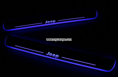 Jeep Grand Cherokee Scuff Plate LED Light Bar Car Door Scuff Plate supplier