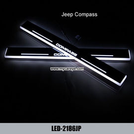 Jeep Compass Led Moving Door sill Scuff Dynamic Welcome Pedal LED Lights supplier