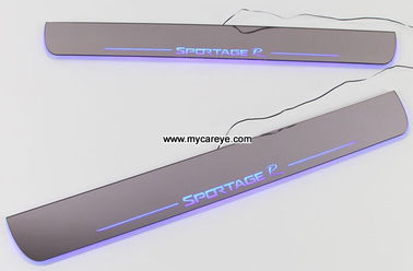 Kia Sportage custom car door welcome LED lights auto light sill pedal supplier