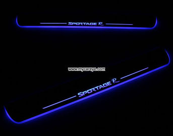 Kia Sportage custom car door welcome LED lights auto light sill pedal supplier