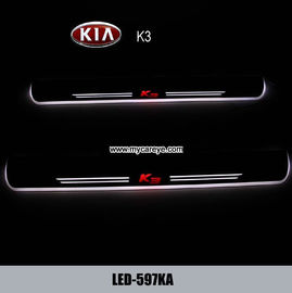 Kia K3 car led door courtesy logo lights auto Welcome Pedal for sale supplier