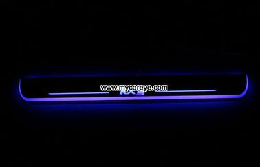 Kia KX3 Car accessory stainless steel scuff plate door sill plate light LED supplier