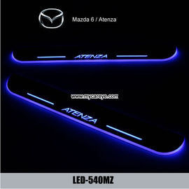 Mazda Atenza 6 Water proof Welcome pedal auto lights sill door pedal supplier