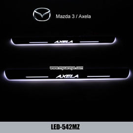 Mazda 3 Axela custom car door welcome LED lights auto light sill pedal supplier