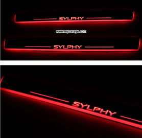 Nissan Sylphy custom car door welcome LED Lights wholesale auto sill pedal supplier