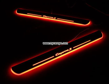 Porsche Cayenne car Moving door Step Pedal welcome light led projection supplier