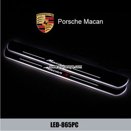 Porsche Macan car door safety lights led moving specail scuff light supplier