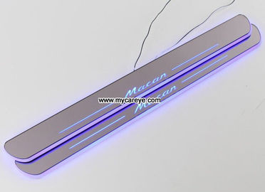 Porsche Macan car door safety lights led moving specail scuff light supplier