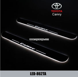 Toyota Camry car accessory upgrade LED lights auto door sill scuff plate supplier