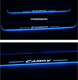 Toyota Camry car accessory upgrade LED lights auto door sill scuff plate supplier