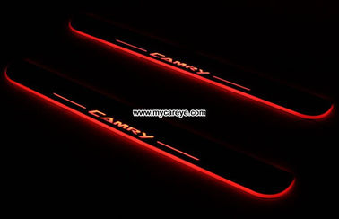 Toyota Camry car accessory upgrade LED lights auto door sill scuff plate supplier