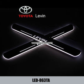 Toyota Levin LED lights side step car door sill led light auto pedal scuff supplier