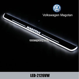 LED door scuff plate lights for Volkswagen VW Magotan door sill plate light sale supplier