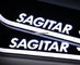 Volkswagen Sagitar car welcome light led Moving Door sill Scuff Pedal Lights supplier