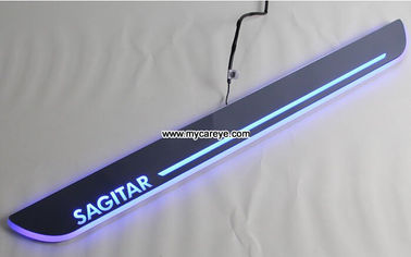 Volkswagen Sagitar car welcome light led Moving Door sill Scuff Pedal Lights supplier