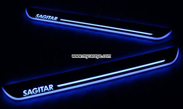 Volkswagen Sagitar car welcome light led Moving Door sill Scuff Pedal Lights supplier