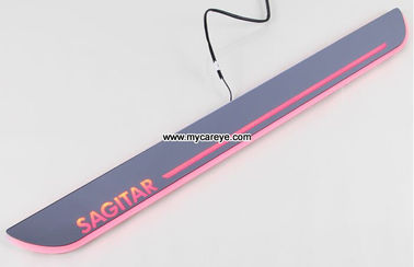 Volkswagen Sagitar car welcome light led Moving Door sill Scuff Pedal Lights supplier