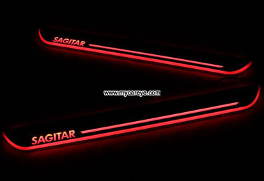 Volkswagen Sagitar car welcome light led Moving Door sill Scuff Pedal Lights supplier