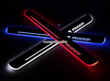 Peugeot 301 Led Moving Door sill Scuff Dynamic Welcome Pedal LED Lights supplier