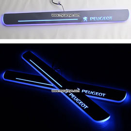 Peugeot 301 Led Moving Door sill Scuff Dynamic Welcome Pedal LED Lights supplier