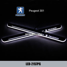 Peugeot 301 Led Moving Door sill Scuff Dynamic Welcome Pedal LED Lights supplier