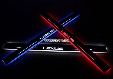 Lexus ES LED lights side step car door sill led light auto pedal scuff supplier