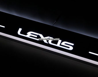 Lexus NS car accessory upgrade LED lights auto door sill scuff plate supplier