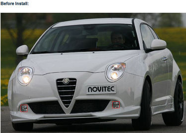 Alfa Romeo MiTo car front fog lamp assembly LED daytime running lights supplier