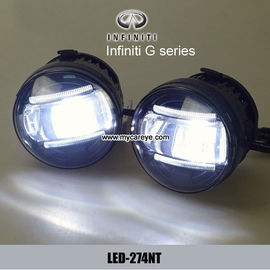 Infiniti G series car front fog led lights car parts daytime running DRL supplier