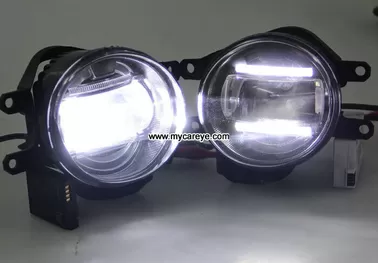 TOYOTA Estima auto front fog light LED DRL daytime driving lights upgrade supplier