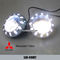 Mitsubishi Triton car front fog lamp assembly LED daytime running lights DRL supplier