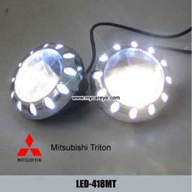 Mitsubishi Triton car front fog lamp assembly LED daytime running lights DRL supplier