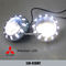 Mitsubishi L200 car front fog lamp assembly LED daytime running lights DRL supplier
