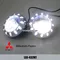 Mitsubishi Pajero car front fog lamp assembly daytime running lights LED DRL supplier