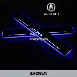 Acura RDX car led door scuffs logo lights auto Welcome Pedal for sale supplier