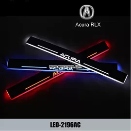 Acura RLX car door welcome lights LED Moving Door sill Scuff for sale supplier